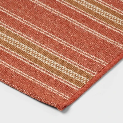 20"x34" Woven Pet Tapestry 'Dark Orange Stripe' - Threshold™ 4 20"x34" Woven Pet Tapestry 'Dark Orange Stripe' - Threshold™ - Image 2