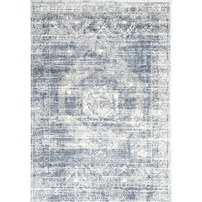 NuLOOM Jayla Barbed Iris Medallion Area Rug 11 NuLOOM Jayla Barbed Iris Medallion Area Rug - Image 9