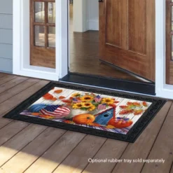 American Autumn Fall Fall Doormat 18" X 30" Indoor Outdoor Briarwood Lane -Home Improvement Store GUEST cc11746f cdb1 414d 8ddd b1d4a3a6c625