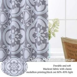 Trinity Medallion Design Floral Printed Kitchen Curtains -Home Improvement Store GUEST cd04d045 2c12 48fe b10e b3ce24d3b0e2