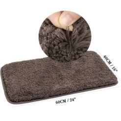 PiccoCasa Plush Shaggy Non-Slip Bath Mat Thick Bathroom Rug Show Door Mat Carpet 8 PiccoCasa Plush Shaggy Non-Slip Bath Mat Thick Bathroom Rug Show Door Mat Carpet -Home Improvement Store GUEST cd4ceba2 b508 4ec6 b908 79d82957e91e
