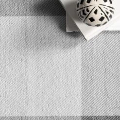 NuLOOM Lucy Machine Washable Farmhouse Buffalo Plaid Area Rug -Home Improvement Store GUEST cd6a3bac 0b17 451f a9cc 7bd31109d33b