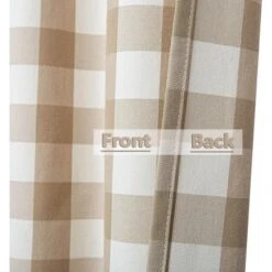 Trinity Buffalo Check Plaid Cotton Blend Kitchen Curtains -Home Improvement Store GUEST cdb86459 043d 4ba6 9246 918d7d996a88