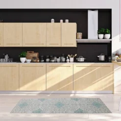 20"x55" Oversized Cushioned Anti-Fatigue Kitchen Runner Mat Rustic Medallion Cream - J&V Textiles 7 20"x55" Oversized Cushioned Anti-Fatigue Kitchen Runner Mat Rustic Medallion Cream - J&V Textiles -Home Improvement Store GUEST ce0b3e9c 972d 484e 89b1 a755c95519f5