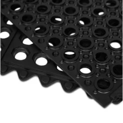 BirdRock Home 4 Pc Indoor Outdoor Drainage Utility Mat - 20 X 24" - Black -Home Improvement Store GUEST ce1e38b1 54d4 4e9a 9ea8 c08fae8cae99