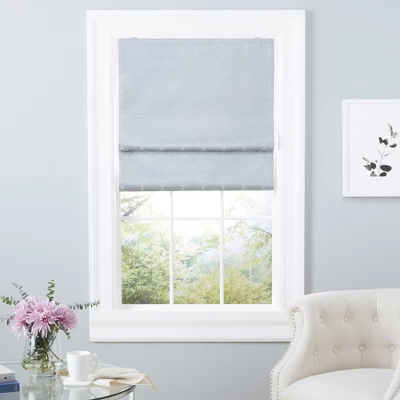 Exclusive Home Montague Trellis Total Blackout Roman Shade 6 Exclusive Home Montague Trellis Total Blackout Roman Shade - Image 4