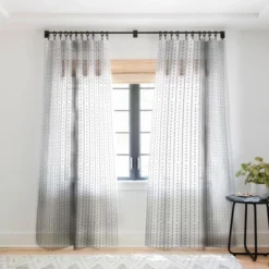 Holli Zollinger FRENCH LINEN STRIPE Single Panel Sheer Window Curtain - Deny Designs 7 Holli Zollinger FRENCH LINEN STRIPE Single Panel Sheer Window Curtain - Deny Designs -Home Improvement Store GUEST cf91fde2 ab02 4c24 8b60 d943a560cd08