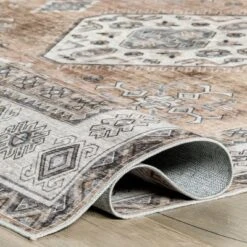 NuLOOM Evelina Traditional Stain Repellent Machine Washable Area Rug -Home Improvement Store GUEST d0487606 31a7 459b be17 50ff0d196426