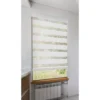 1pc Light Filtering Cordless Zebra Window Shade With Valance White - Lumi Home Furnishings -Home Improvement Store GUEST d091f02e 7f8c 4173 8f1d d1c32b73c99b