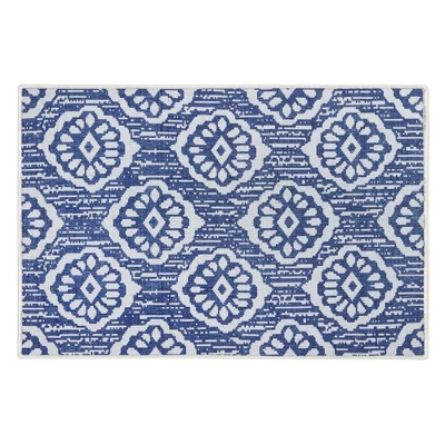Sussexhome Flower Collection Cotton Heavy Duty Low Pile Area Rug , 2' X 3' 11 Sussexhome Flower Collection Cotton Heavy Duty Low Pile Area Rug , 2' X 3' - Image 9