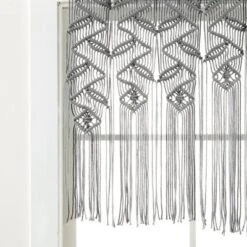 30"x40" Boho Macrame Leaf Cotton Kitchen Curtain Valance - Lush Décor 12 30"x40" Boho Macrame Leaf Cotton Kitchen Curtain Valance - Lush Décor -Home Improvement Store GUEST d1f73585 8eb3 4e5d b31f 9b5083009946