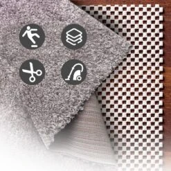 Nevlers Non-Slip Rug Pad 5'x8' - White 15 Nevlers Non-Slip Rug Pad 5'x8' - White -Home Improvement Store GUEST d3550284 4287 4956 ac1a 1f7d89d6d7ea