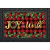 Joy To The World Christmas Doormat Checkered Berries 30" X 18" Briarwood Lane 1 Joy To The World Christmas Doormat Checkered Berries 30" X 18" Briarwood Lane -Home Improvement Store GUEST d3ee48b5 a480 4f94 b79c 36ea0c980e14