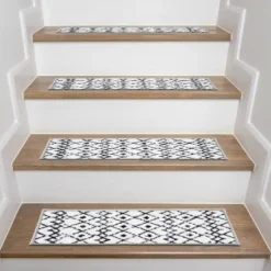 World Rug Gallery Modern Boho Design Non-Slip Stair Treads 15 World Rug Gallery Modern Boho Design Non-Slip Stair Treads -Home Improvement Store GUEST d4966961 de9a 40a7 aef8 a67dbdaa86dd