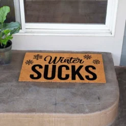 BirdRock Home Winter Sucks Coir Front Door & Entry Doormat - 18" X 30" 13 BirdRock Home Winter Sucks Coir Front Door & Entry Doormat - 18" X 30" -Home Improvement Store GUEST d5585e40 ed46 4238 bf1d 668161425484