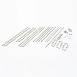 Kenney Bryce 3/4" Decorative Bay Window Double Curtain Rod