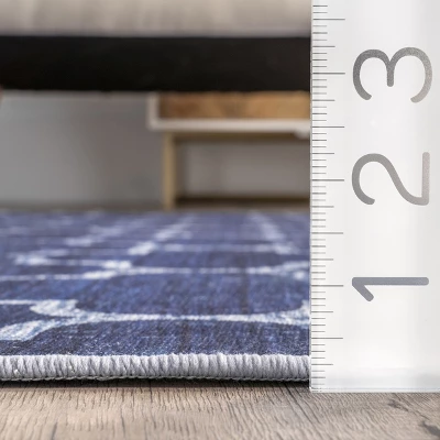 NuLOOM Maribel Geometric Machine Washable Indoor/Outdoor Area Rug 4 NuLOOM Maribel Geometric Machine Washable Indoor/Outdoor Area Rug - Image 2