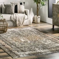 NuLOOM Charvi Distressed Medallion Fringe Area Rug 17 NuLOOM Charvi Distressed Medallion Fringe Area Rug -Home Improvement Store GUEST d9e99839 4040 4b2f 8e1c d4256d004c3b