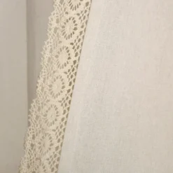 Lush Décor Rosalie Window Curtain Panels Ivory 54X45 Set -Home Improvement Store GUEST dac346be 347e 4284 93e0 6559223e87ad