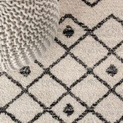 Aksil Moroccan Beni Souk Area Rug - JONATHAN Y -Home Improvement Store GUEST dd3da798 985f 45d8 b901 1de5f9cb9366