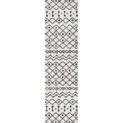 Aksil Moroccan Beni Souk Area Rug - JONATHAN Y