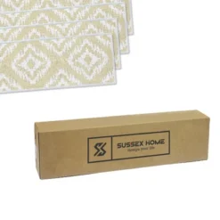 SussexHome Tetra One Design Cotton Anti-Slip Stair Treads, 9” X 28“ 13 SussexHome Tetra One Design Cotton Anti-Slip Stair Treads, 9” X 28“ -Home Improvement Store GUEST dda92df5 60c5 4c89 92bf 3216caa1a134