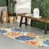 NuLOOM Rosana Floral Machine Washable Indoor/Outdoor Area Rug 1 NuLOOM Rosana Floral Machine Washable Indoor/Outdoor Area Rug -Home Improvement Store GUEST ded201c2 56a6 4e36 a98e 5c58a0e83530