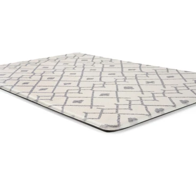 World Rug Gallery Modern Boho Trellis Anti Fatigue Standing Mat 4 World Rug Gallery Modern Boho Trellis Anti Fatigue Standing Mat - Image 2