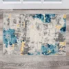 World Rug Gallery Distressed Abstract Pattern Area Rug -Home Improvement Store GUEST e189773f 5ed2 482d 8338 8b7882fa4eca