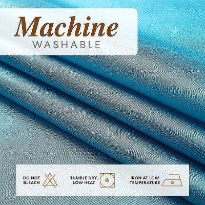 Kate Aurora Montauk Accents 2 Piece Turquoise Blue Lightweight Sheer Grommet Top Window Curtain Panels 3 Kate Aurora Montauk Accents 2 Piece Turquoise Blue Lightweight Sheer Grommet Top Window Curtain Panels