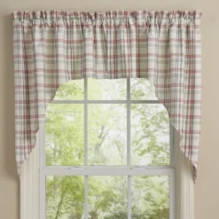 Park Designs Farm Yard Plaid Swags 72'' X 36''