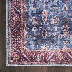 Nourison Washable Brilliance Bordered Vintage Indoor Rug -Home Improvement Store GUEST e287fdde 78cd 475f b9ab cf93115d5a73