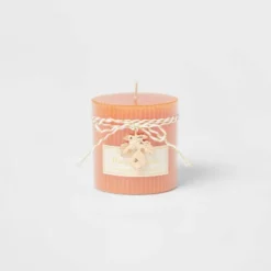 Ribbed Pillar Pumpkin Spice Candle - Threshold™ -Home Improvement Store GUEST e467f067 2ab8 486b 8756 c7488700fa1b