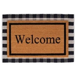BirdRock Home Layered Welcome Mat With Vinyl Backing For Door Entryway 24 X 36 13 BirdRock Home Layered Welcome Mat With Vinyl Backing For Door Entryway 24 X 36 -Home Improvement Store GUEST e5d03bab 111b 4643 985b 868c49d98894