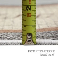 Sussexhome Non Skid Cotton Washable Laundry Room Runner Rug, 20" X 59" -Home Improvement Store GUEST e684de6c f9dd 476c 8a19 36dc07989e0e