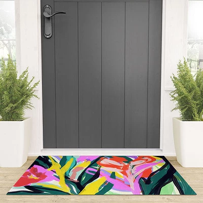 Gabriela Fuente Amazon Large Looped Vinyl Welcome Mat - Society6 3 Gabriela Fuente Amazon Large Looped Vinyl Welcome Mat - Society6