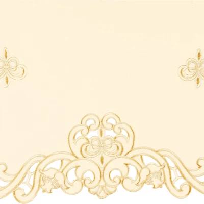 Collections Etc Embroidered Curtains 5 Collections Etc Embroidered Curtains - Image 3