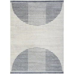 Nourison Astra Machine Washable Semi Circles Mid-Century Modern Indoor Rug 24 Nourison Astra Machine Washable Semi Circles Mid-Century Modern Indoor Rug -Home Improvement Store GUEST e900b626 85b5 4a84 9c22 51a26187e627
