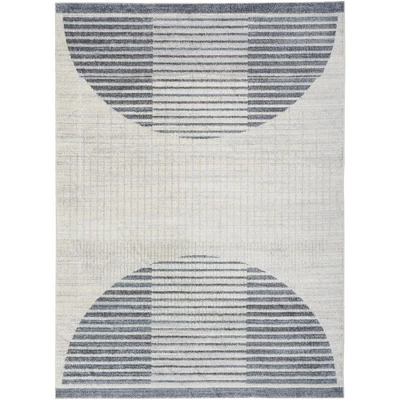 Nourison Astra Machine Washable Semi Circles Mid-Century Modern Indoor Rug 11 Nourison Astra Machine Washable Semi Circles Mid-Century Modern Indoor Rug - Image 9