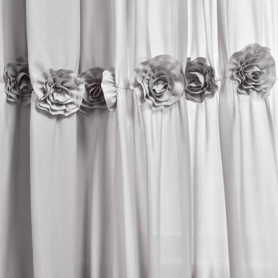 84"x40" Darla Light Filtering Window Curtain Panels - Lush Décor 4 84"x40" Darla Light Filtering Window Curtain Panels - Lush Décor - Image 2