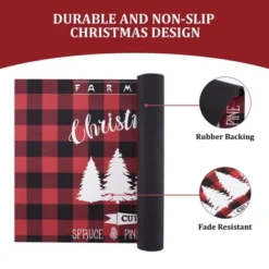 Trinity Plaid White Christmas Tree Non-Slip Decorative Doormat 9 Trinity Plaid White Christmas Tree Non-Slip Decorative Doormat -Home Improvement Store GUEST e9ef18f5 cf47 4c90 9239 a7b16d60cbbe