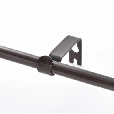 28"-48" Decorative Drapery Single Rod Set With Cage Ball Finials Oil Rubbed Bronze - Lumi Home Furnishings: Adjustable Bronze Curtain Rod 3 28"-48" Decorative Drapery Single Rod Set With Cage Ball Finials Oil Rubbed Bronze - Lumi Home Furnishings: Adjustable Bronze Curtain Rod