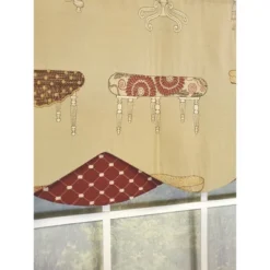 RLF Home Ottoman Petticoat 3" Rod Pocket Lining Luxurious And Elegant Window Treatment Valance 50" X 15" Cream -Home Improvement Store GUEST ea7b31d0 7720 400c a231 6cc7738a40ba