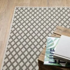 Trinity Casual Diamond Lattice Patio Area Rug Beige/Gray - Captiv8e Designs 15 Trinity Casual Diamond Lattice Patio Area Rug Beige/Gray - Captiv8e Designs -Home Improvement Store GUEST eb378d89 404d 4f8e beb0 aaf6e622fa9e