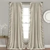 Home Boutique Reyna Window Curtain Panels Wheat 54X95 Set -Home Improvement Store GUEST ed7f5ecc 551b 4033 b53c 06ac4301ce04