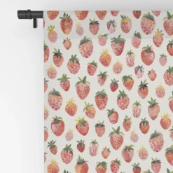 Ninola Design Strawberries Countryside Summer 84" X 50" Single Panel Room Darkening Window Curtain - Deny Designs 7 Ninola Design Strawberries Countryside Summer 84" X 50" Single Panel Room Darkening Window Curtain - Deny Designs -Home Improvement Store GUEST ee126bfd 56f2 47bc 872c 38b36e0dfb70