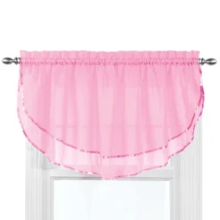 Collections Etc Elegance Sheer Ascot Window Valance, Allows Light To Enter While Maintaining Privacy - Decorative Accent For Any Room In -Home Improvement Store GUEST ee2f5aec 73db 41c6 9965 8de2088ec3a5
