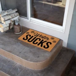 BirdRock Home Winter Sucks Coir Front Door & Entry Doormat - 18" X 30" 12 BirdRock Home Winter Sucks Coir Front Door & Entry Doormat - 18" X 30" -Home Improvement Store GUEST ee4f26a9 b43a 41ec 9293 49edf479dd38