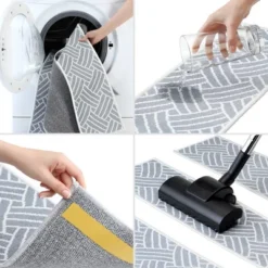 SussexHome Floral Design Cotton Anti-Slip Stair Treads, 9” X 28“ 15 SussexHome Floral Design Cotton Anti-Slip Stair Treads, 9” X 28“ -Home Improvement Store GUEST eed3730e a6d1 4597 a6e7 4c691e6bbfdd 1