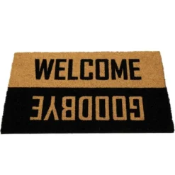 Northlight Natural Coir "Welcome Goodbye" Outdoor Doormat 18" X 30" 9 Northlight Natural Coir "Welcome Goodbye" Outdoor Doormat 18" X 30" -Home Improvement Store GUEST efd80597 39aa 43ae 8397 a3b2657ea0fd